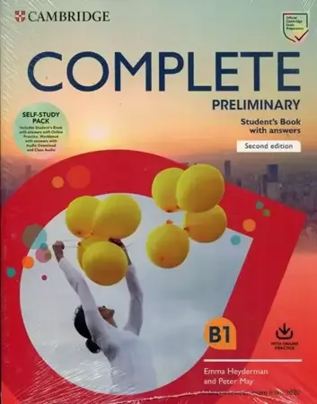 Complete Preliminary B1. Second Edition. Self-Study Pack - Peter May, Emma Heyderman