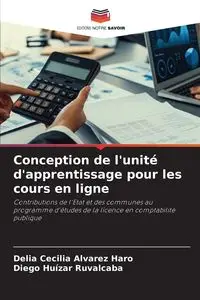 Conception de l'unité d'apprentissage pour les cours en ligne - Delia Cecilia Alvarez Haro