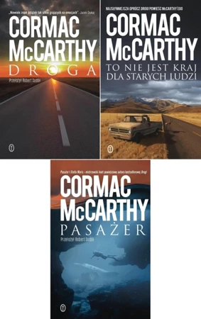 Cormac McCarthy PAKIET Pasażer+Droga+ To nie jest - McCarthy Cormac