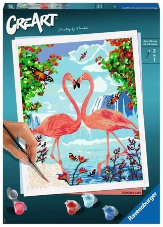 CreArt: Zakochane flamingi - Ravensburger