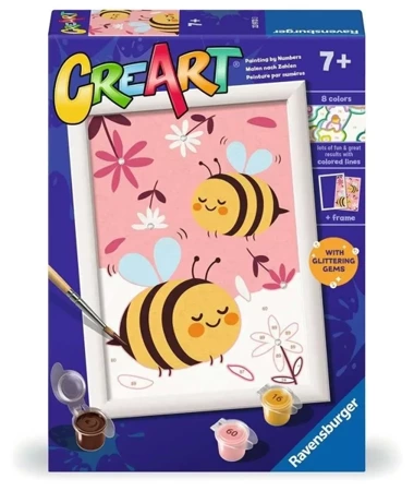 CreArt dla dzieci: Wild Animals Szczęśliwe... - Ravensburger