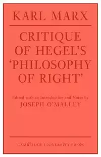 Critique of Hegel's 'Philosophy of Right' - Marx Karl