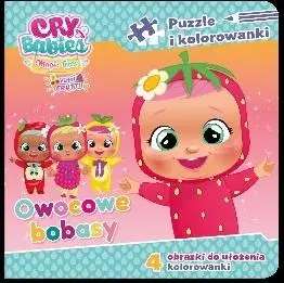 Cry babies. Puzzle i kolorowanki. Owocowe bobasy - praca zbiorowa