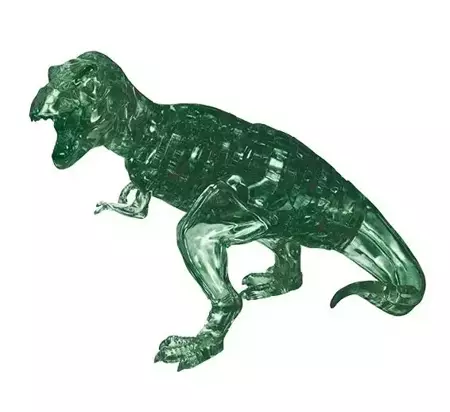 Crystal puzzle Dinozaur T-Rex zielony - Bard Centrum Gier