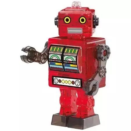 Crystal puzzle Robot czerwony - Bard Centrum Gier