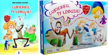 Cukierku, ty łobuzie książka + gra - Magdalena Porębska