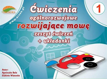 Ćwiczenia ogóln. rozwijające mowę z.1 + układanki - Elżbieta Wianecka, Agnieszka Bala