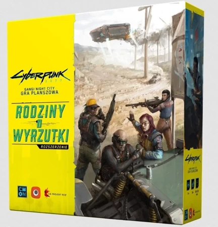 Cyberpunk 2077: Rodziny i Wyrzutki PORTAL (CMON) - PORTAL GAMES