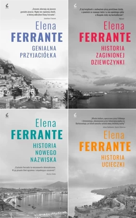 Cykl neapolitański PAKIET 1-4 Elena Ferrante - Elena Ferrante