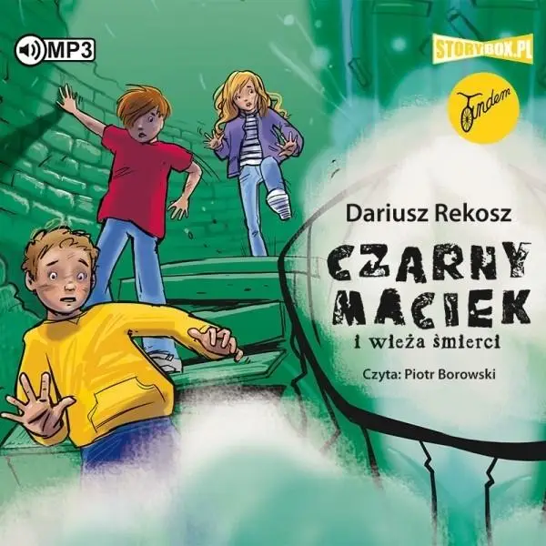 Czarny Maciek i wieża śmierci audiobook - Dariusz Rekosz