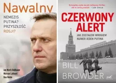 Czerwony alert + Nawalny PAKIET 2 książek - Bill Browder