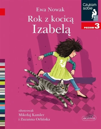 Czytam sobie. Rok z kocicą Izabelą - Ewa Nowak, Mikołaj Kamler, Zuzanna Orlińska
