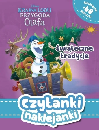 Czytanki naklejanki. Świąteczne tradycje. Disney - praca zbiorowa