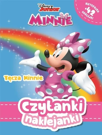 Czytanki naklejanki. Tęcza Minnie. Disney - Olivia London