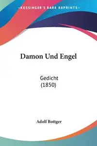 Damon Und Engel - Bottger Adolf