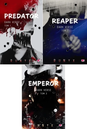 Dark Verse Predator + Reaper+ The Emperor Tom 1 + 2+3 RuNyx PAKIET - Runyx