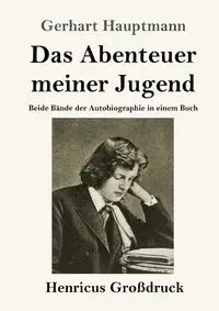 Das Abenteuer meiner Jugend (Großdruck) - Hauptmann Gerhart