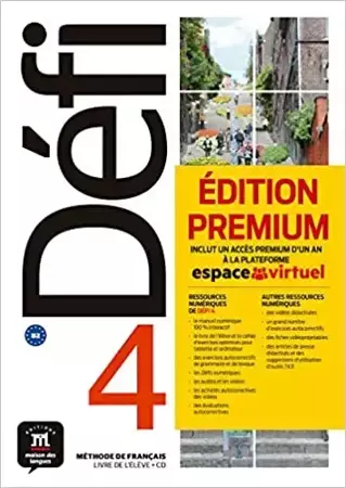 Defi 4. Podręcznik + CD +  kod Premium - praca zbiorowa