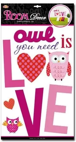 Dekoracje ścienne - Owl You Need Is Love