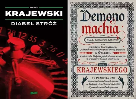 Demonomachia + Diabeł stróż PAKIET 2, M. Krajewski - Marek Krajewski