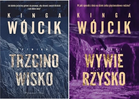 Detektyw Aleksander Zamojski Trzcinowisko + Wywierzysko Kinga Wójcik PAKIET - Kinga Wójcik