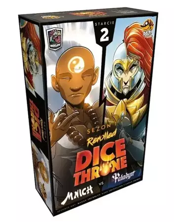 Dice Throne Starcie 2: Mnich vs Paladyn - Lucky Duck Games Polska