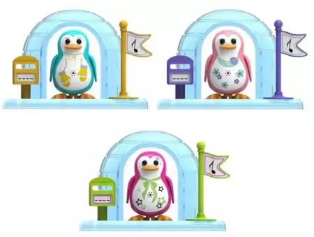 DigiPenguins Pingwinek z igloo, 3 rodzaje DUMEL - DigiBirds