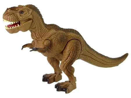 Dinozaur R/C Tyranozaur Rex brązowy - Leantoys