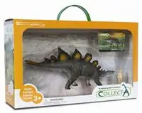 Dinozaur Stegosaurus Deluxe Window Box - Collecta