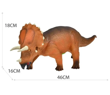 Dinozaur Triceratops z dźwiękiem - Trifox