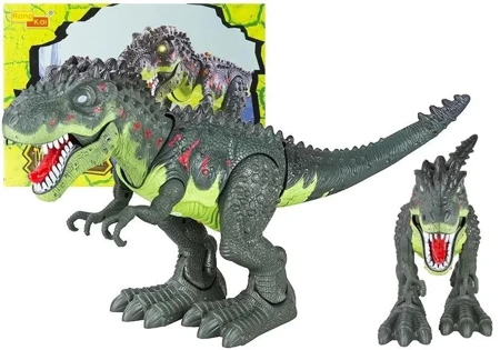 Dinozaur na baterie Tyranozaur Rex - Leantoys