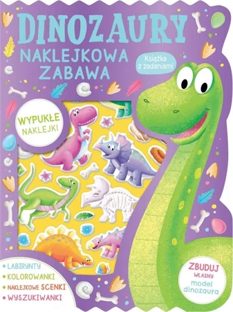 Dinozaury. Książka z zadaniami - Serena Lombardo