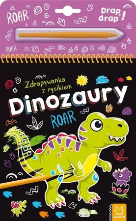 Dinozaury. Zdrapywanka z rysikiem - Anna Podgórska