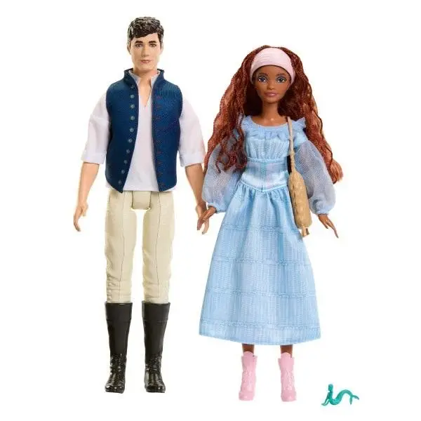 Disney Arielka i Książę Eryk Filmowe lalki - Mattel