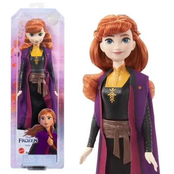 Disney Frozen Kraina Lodu Lalka Anna HLW50 - Mattel