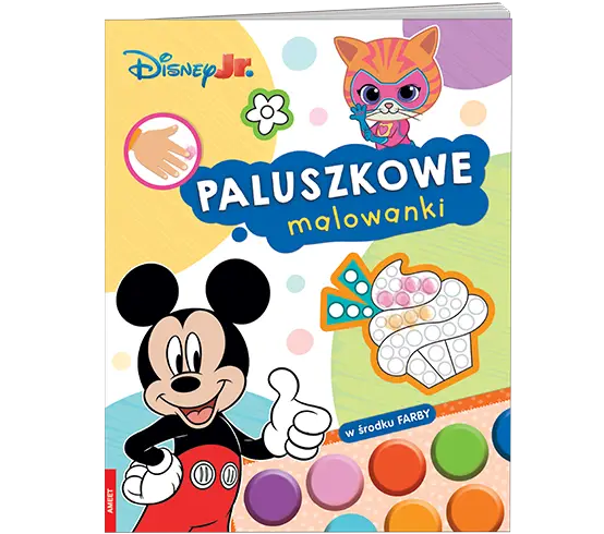 Disney Junior. Paluszkowe Malowanki - praca zbiorowa