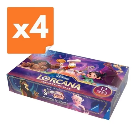 Disney Lorcana (Set05) (4szt) Case (4x24boostery) - Ravensburger