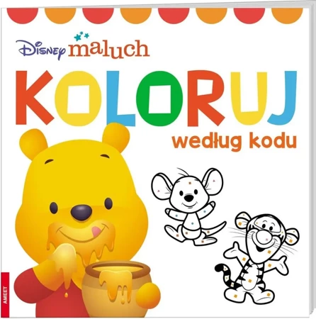 Disney Maluch. Koloruj według kodu - praca zbiorowa