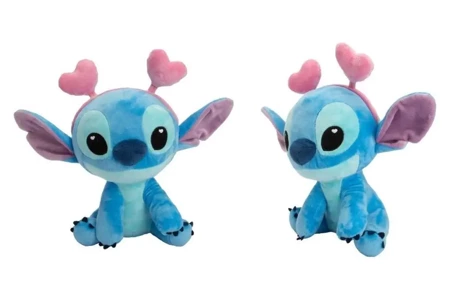 Disney maskotka pluszowa Stitch z opaską 25cm - Simba