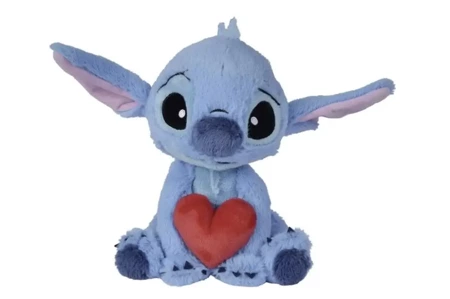 Disney maskotka pluszowa Stitch z sercem 25cm - Simba