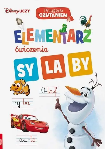 Disney uczy. Elementarz. Ćwiczenia. Sylaby - praca zbiorowa