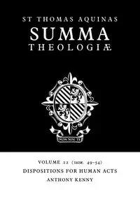 Dispositions for Human Acts - Thomas Aquinas