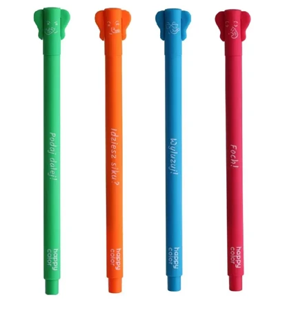 Długopis Happy Color Feelingi ELEPHANTS 0.5 mm 12 sztuk