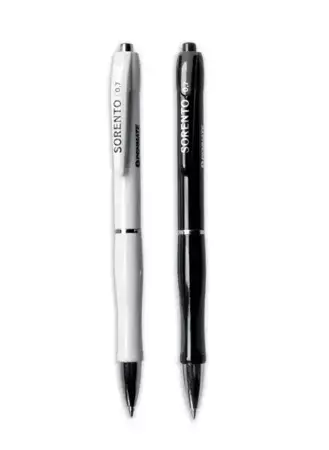 Długopis Sorento Black&White niebieski (24szt) - Penmate