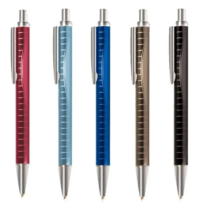 Długopis automatyczny 0.7mm niebieski (20szt) - Tetis