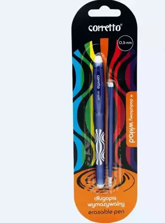 Długopis wymazywalny niebieski CORETTO - Fiorello