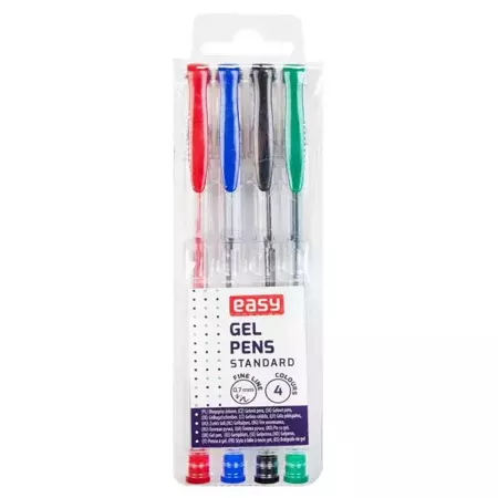 Długopis żelowy 4 kolory EASY - Easy Stationery