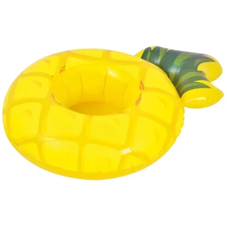 Dmuchany pływający uchwyt na napoje - ananas - Sun Club