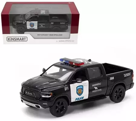 Dodge ram 1500 policja 1:46 - Kinsmart