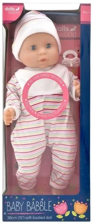 Dolls World Lalka Baby Babble 38cm